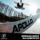 Apollo - Skateboard - "Galaxy" - 7-warstwowa drewniana deska kompletna z łożyskami ABEC 7 -