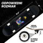 Apollo - Skateboard - "Cat" - 7-warstwowa drewniana deska kompletna z łożyskami ABEC 7 -