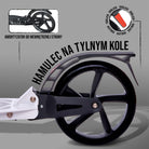 Apollo - Składana i regulowana hulajnoga miejska „Spectre” - Luksusowy Cityroller z podwójnym zawieszeniem - Biały Różowy