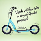 Apollo - Retro hulajnoga Paradise z oponami pneumatycznymi 12,5 cala - Turkusowy