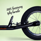 Apollo - Retro hulajnoga Paradise z oponami pneumatycznymi 12,5 cala - Czarny