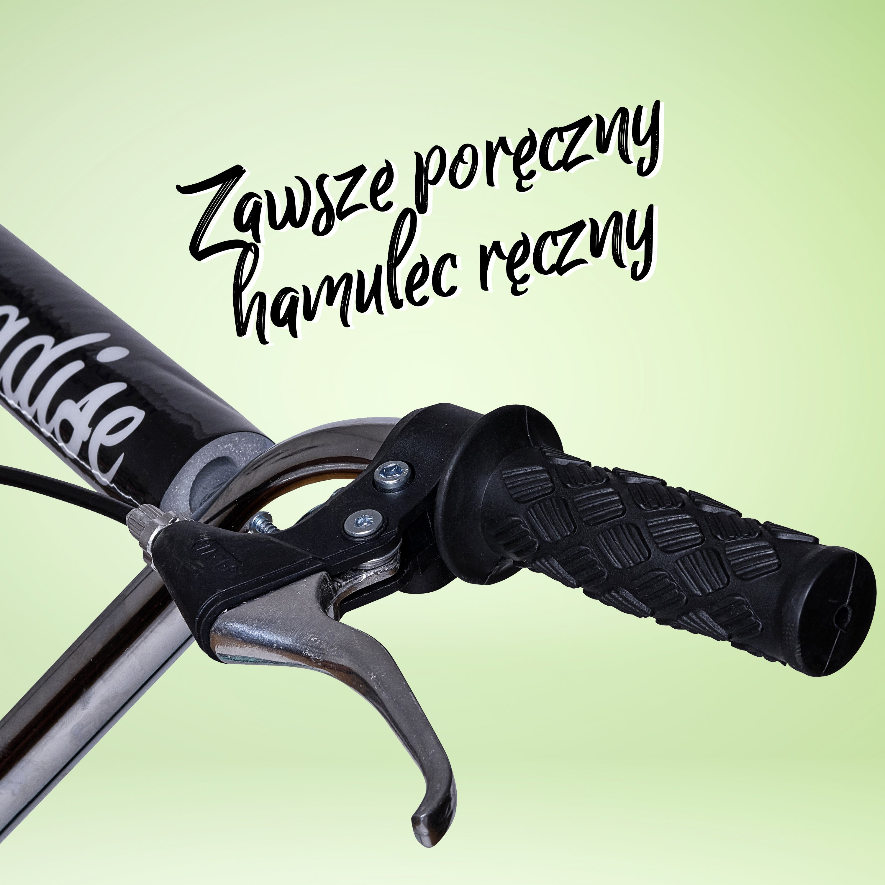 Apollo - Retro hulajnoga Paradise z oponami pneumatycznymi 12,5 cala - Czarny