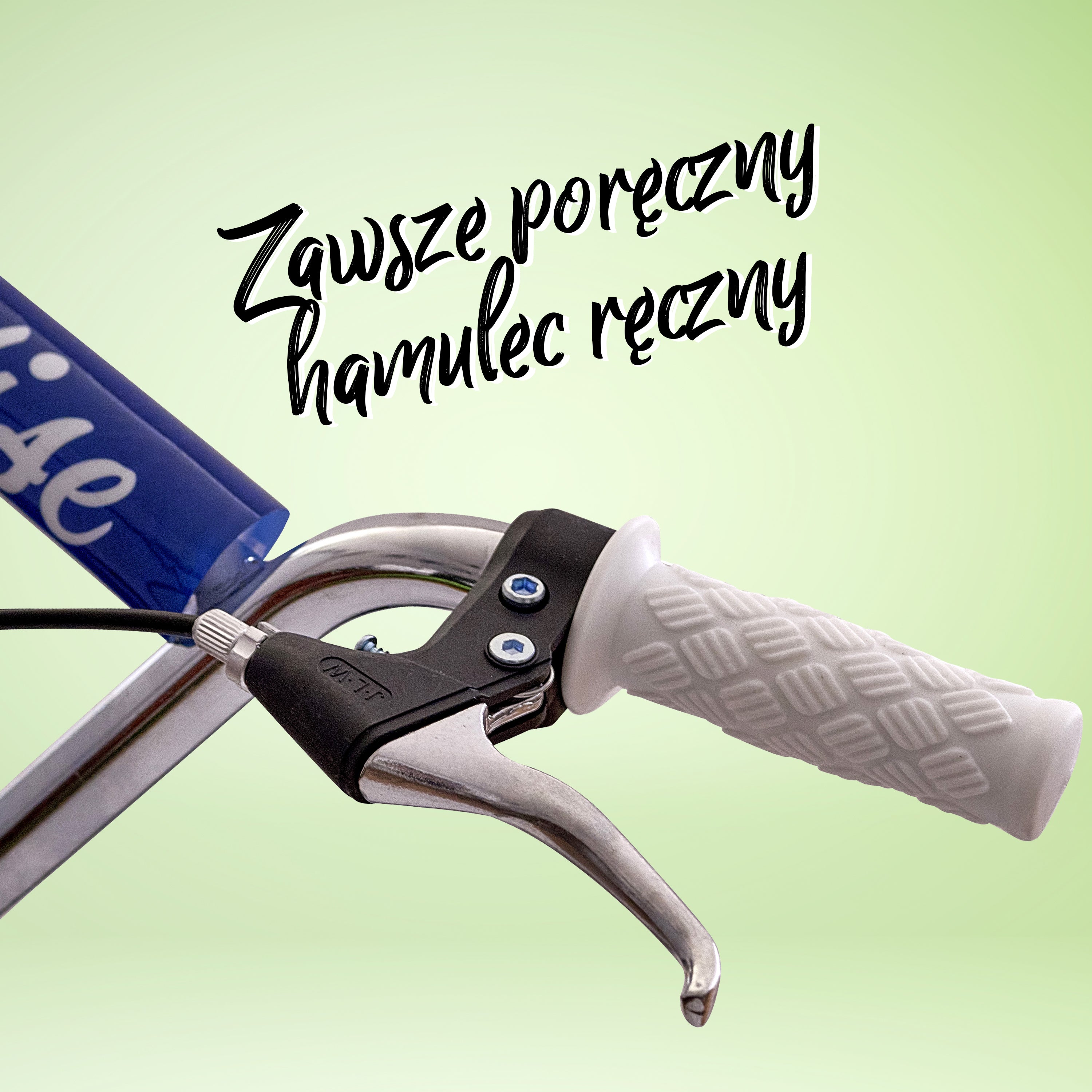 Apollo - Retro hulajnoga Paradise z oponami pneumatycznymi 12,5 cala - Niebieski