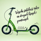 Apollo - Retro hulajnoga Paradise z oponami pneumatycznymi 12,5 cala - Zielony