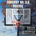 Apollo - Kosz do koszykówki ze stojakiem, kółkami, piłką i pompką - official Size 230-305 cm