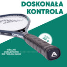 Apollo - Zestaw do speed badmintona - w tym torba, 2 rakiety, lotki - Szary Mennica