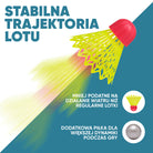 Apollo - Zestaw do speed badmintona - w tym torba, 2 rakiety, lotki - Niebieski Różowy