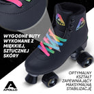 Apollo - Classic Roller wrotki dla dzieci i dorosłych - Rodeo Drive - L (39-42)