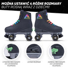 Apollo - Classic Roller wrotki dla dzieci i dorosłych - Rodeo Drive - L (39-42)