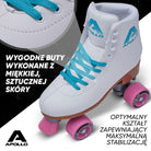 Apollo - Classic Roller wrotki dla dzieci i dorosłych - Venus - L (39-42)