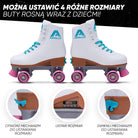 Apollo - Classic Roller wrotki dla dzieci i dorosłych - Venus - L (39-42)