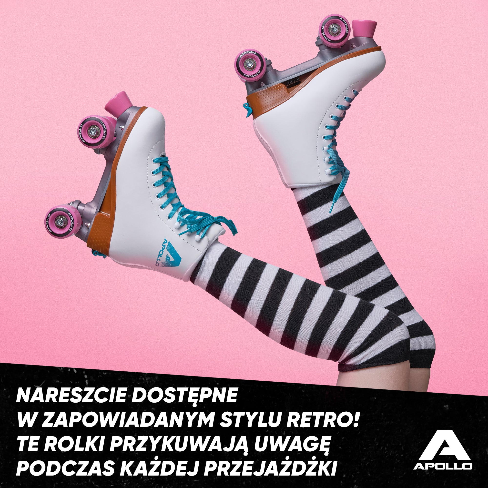 Apollo - Classic Roller wrotki dla dzieci i dorosłych - Venus - L (39-42)