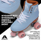 Apollo - Classic Roller wrotki dla dzieci i dorosłych - Nightfever blue - L (39-42)