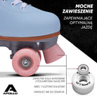 Apollo - Classic Roller wrotki dla dzieci i dorosłych - Nightfever blue - L (39-42)