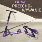 Apollo - Składana hulajnoga miejska „Artemis” z regulowaną wysokością kierownicy dla dzieci i młodzieży - Starlight