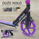 Apollo - Składana hulajnoga miejska „Artemis” z regulowaną wysokością kierownicy dla dzieci i młodzieży - Starlight