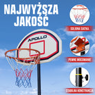 Apollo - Apollo kosz do koszykówki ze stojakiem i kółkami - Classic