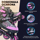 Apollo Funsport PL - Champion - Regulowane rolki - różowy - L (39-42)