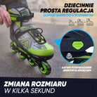 Apollo Funsport PL - Champion - Regulowane rolki - zielony - L (39-42)