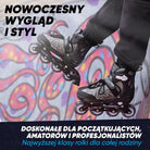 Apollo Funsport PL - Champion - Regulowane rolki - czarny - L (39-42)