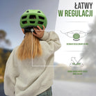 Apollo - Apollo kask rowerowy dla dzieci, kask dla dzieci i młodzieży, kask multi-sportowy - Green Fade