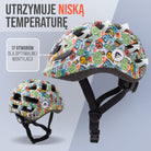 Apollo - Apollo kask rowerowy dla dzieci, kask dla dzieci i młodzieży, kask multi-sportowy - Monsta Mania