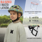 Apollo - Apollo kask rowerowy dla dzieci, kask dla dzieci i młodzieży, kask multi-sportowy - Monsta Mania