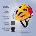 Apollo - Apollo kask rowerowy dla dzieci, kask dla dzieci i młodzieży, kask multi-sportowy - 90s Revival