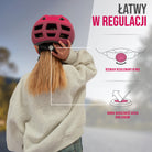 Apollo - Apollo kask rowerowy dla dzieci, kask dla dzieci i młodzieży, kask multi-sportowy - Red Fade