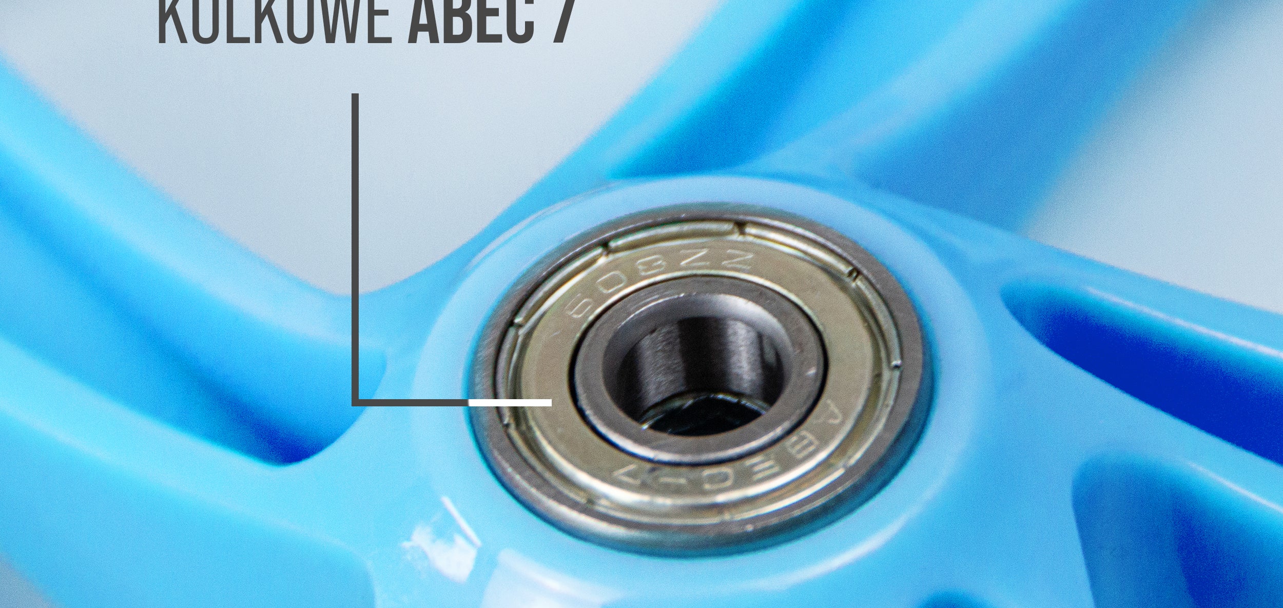 Apollo - 200 mm zestaw zapasowych kół do City Scooter - Phantom / Spectre - Niebieski Czarny