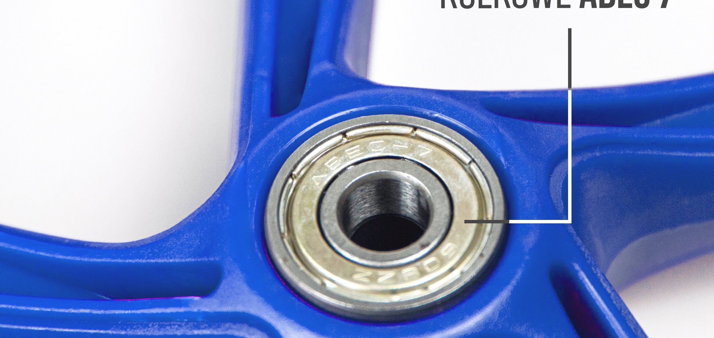 Apollo - 200 mm zestaw zapasowych kół do City Scooter - Phantom / Spectre - LED Niebieski Transparent