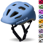 Apollo - Apollo kask rowerowy dla dzieci, kask dla dzieci i młodzieży, kask multi-sportowy - Blue Fade