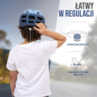 Apollo - Apollo kask rowerowy dla dzieci, kask dla dzieci i młodzieży, kask multi-sportowy - Blue Fade