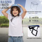 Apollo - Apollo kask rowerowy dla dzieci, kask dla dzieci i młodzieży, kask multi-sportowy - Blue Fade