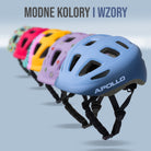 Apollo - Apollo kask rowerowy dla dzieci, kask dla dzieci i młodzieży, kask multi-sportowy - Blue Fade