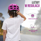 Apollo - Apollo kask rowerowy dla dzieci, kask dla dzieci i młodzieży, kask multi-sportowy - Pink Fade