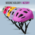 Apollo - Apollo kask rowerowy dla dzieci, kask dla dzieci i młodzieży, kask multi-sportowy - Pink Fade