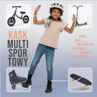 Apollo - Apollo kask rowerowy dla dzieci, kask dla dzieci i młodzieży, kask multi-sportowy - Fairytale