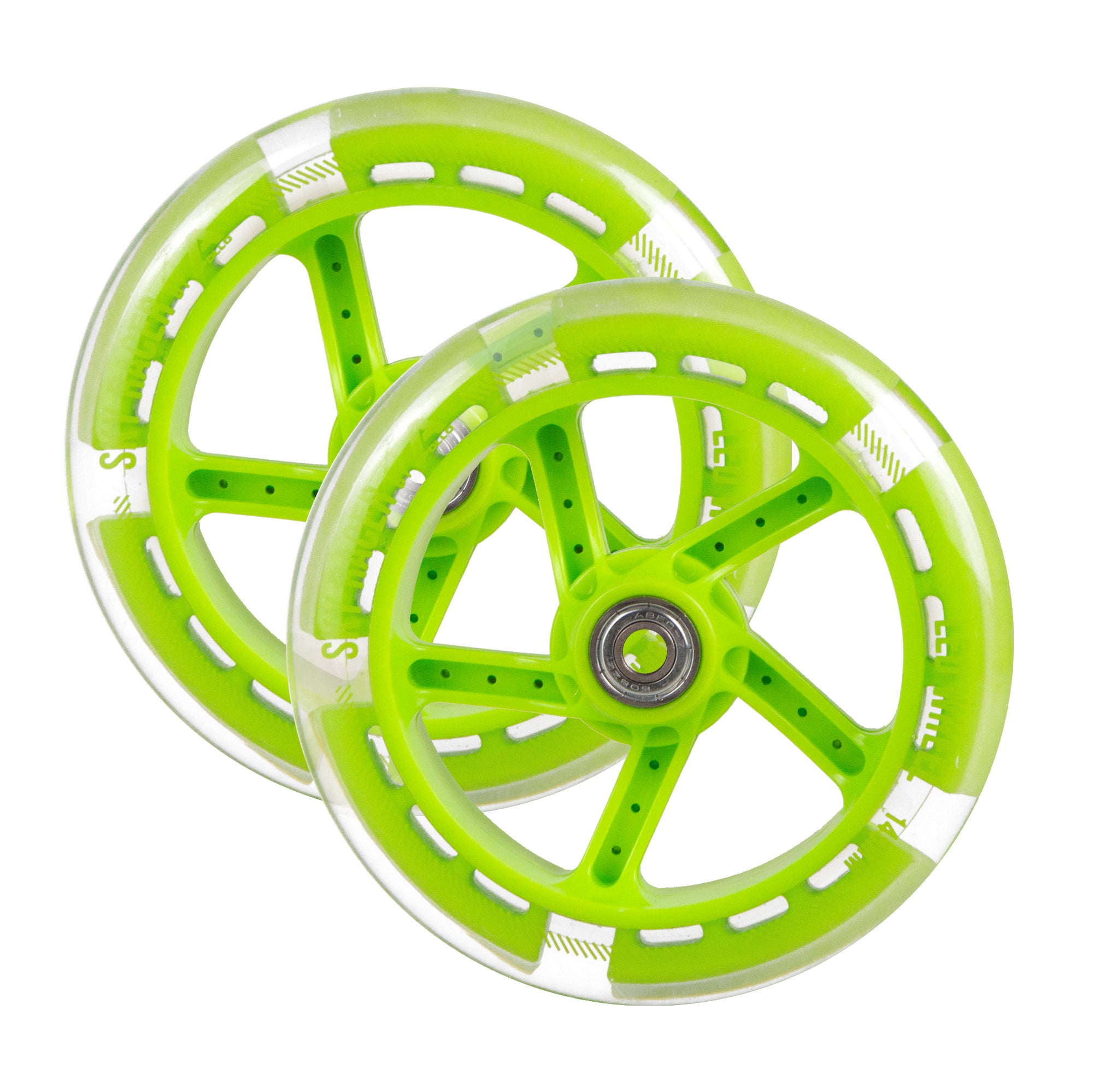 Apollo - Zestaw zapasowych kół do Skyracer - 145 mm - Zielony