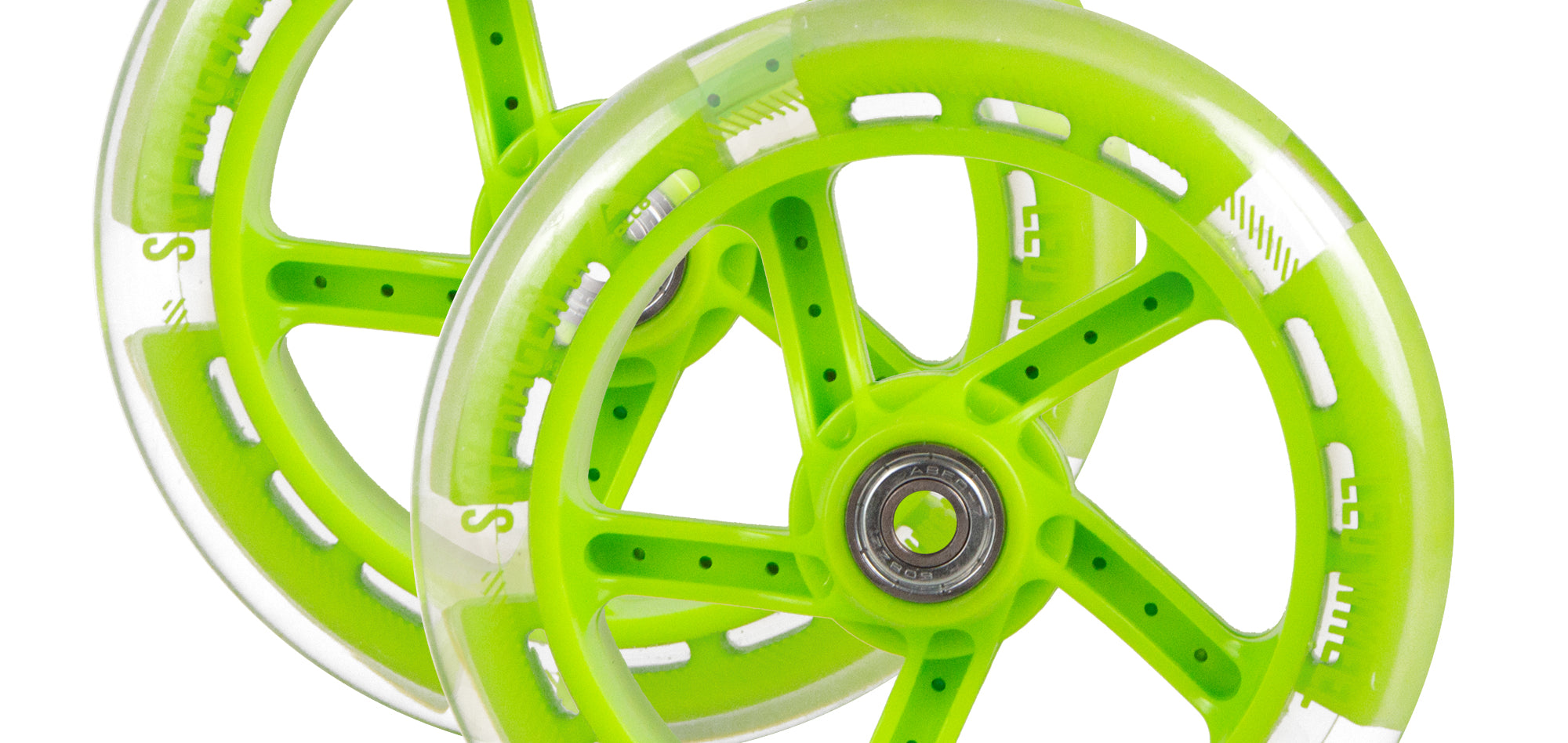 Apollo - Zestaw zapasowych kół do Skyracer - 145 mm - od Apollo - Zielony