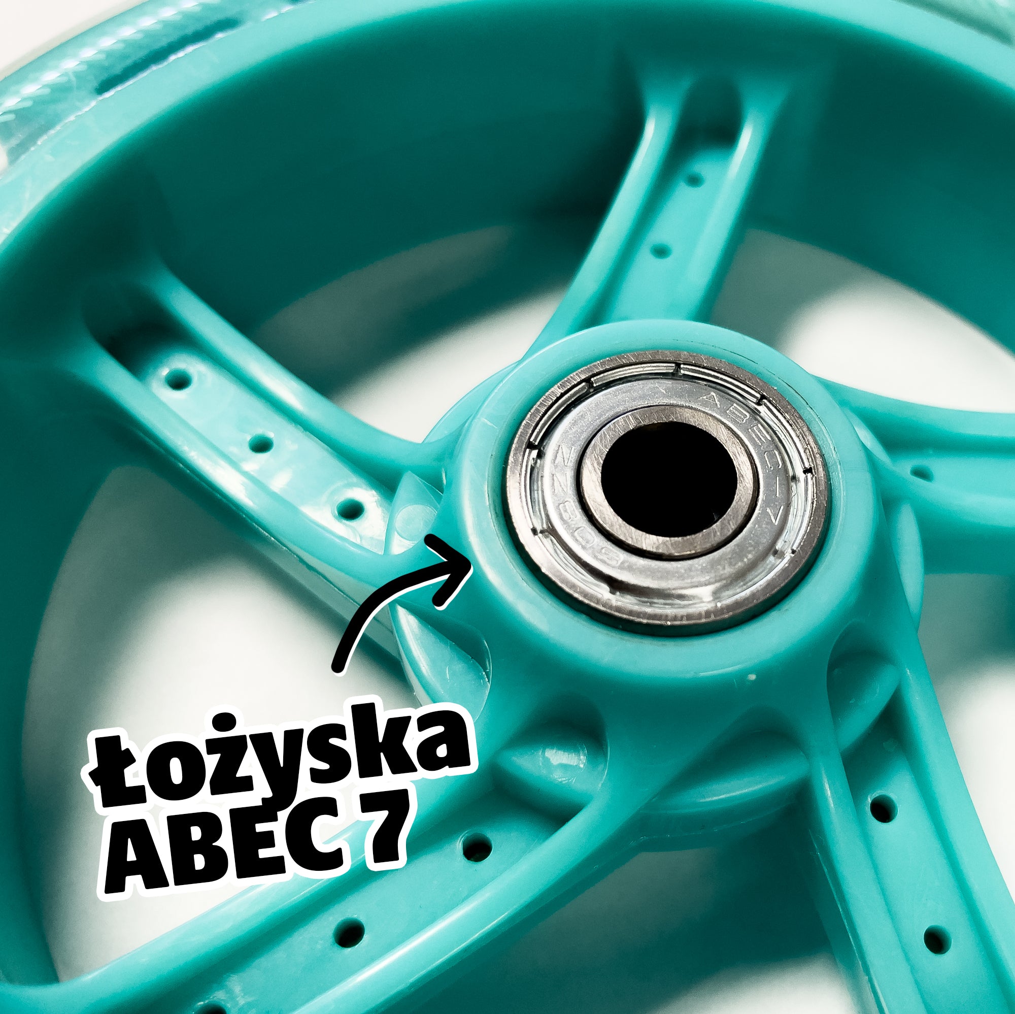 Apollo - Zestaw zapasowych kół do Skyracer - 145 mm - Jasnoniebieski