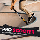 Apollo - Hulajnoga stunt „Eagle” – anodowany profesjonalny stunt roller z łożyskami ABEC 9 - Czarny Miętowy Różowy