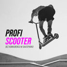 Apollo - Hulajnoga stunt „Hawk” – freestyle kickscooter dla dzieci i dorosłych - Czarny Ocean