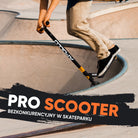 Apollo - Hulajnoga stunt „Eagle” – anodowany profesjonalny stunt roller z łożyskami ABEC 9 - Czarny Zielony Pomarańczowy