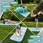 Apollo Funsport PL - Air Mat Pro - Mata powietrzna - Jasnoniebieski 400x100x10