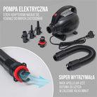 Apollo Funsport PL - Air Mat Pro - Mata powietrzna - Jasnoniebieski 300x100x10