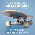 Apollo Funsport PL - Dziecięca deskorolka - "Color Nebula" - 71 cm -