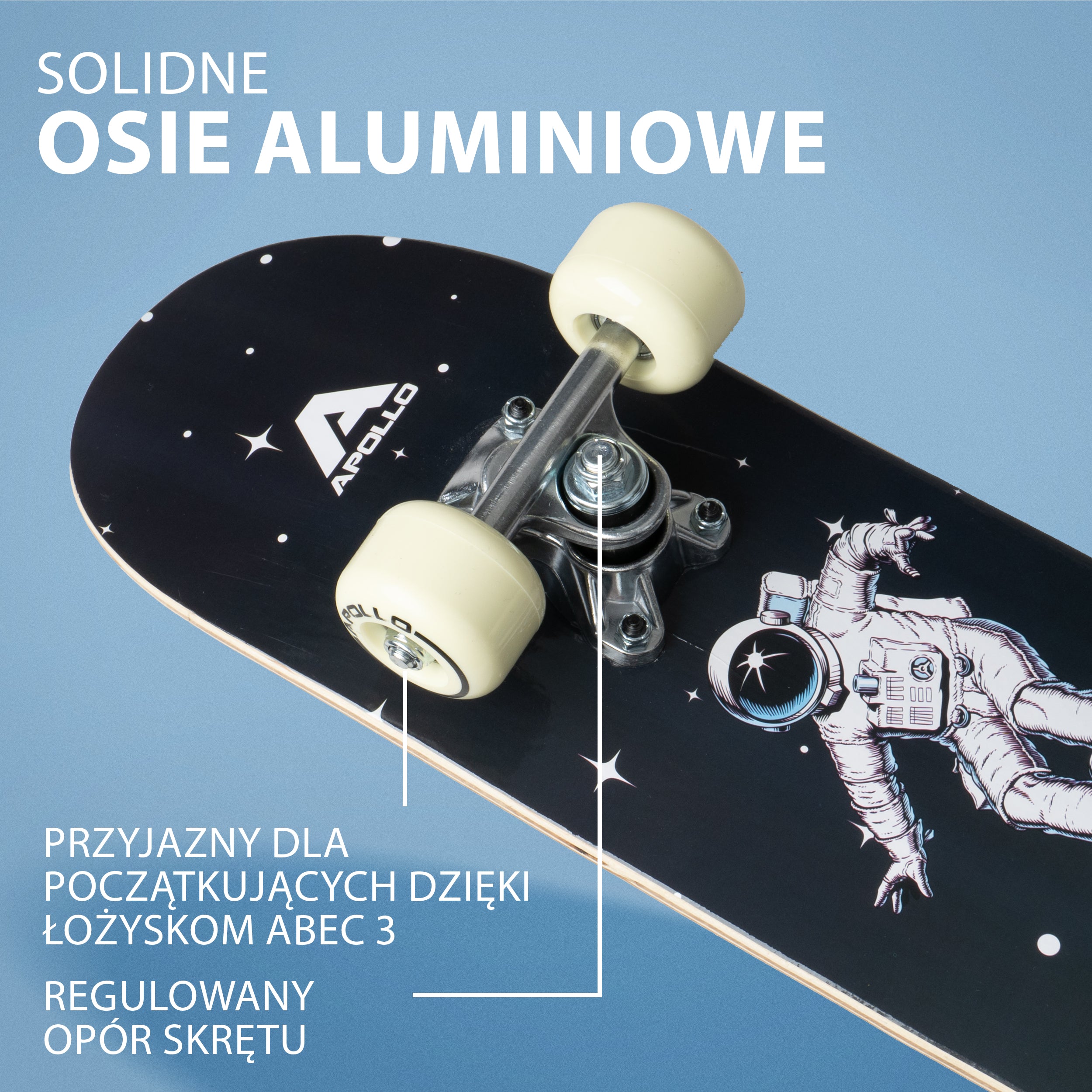 Apollo Funsport PL - Dziecięca deskorolka - "Spacewalk" - 61 cm -