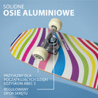 Apollo Funsport PL - Dziecięca deskorolka - "Retro Colors" - 71 cm -
