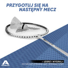 Apollo Funsport PL - Badminton Set Match Pro 400 - Rakieta do badmintona dla dzieci i dorosłych - Biały Czarny